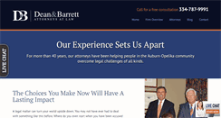 Desktop Screenshot of deanandbarrett.com