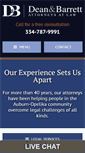 Mobile Screenshot of deanandbarrett.com